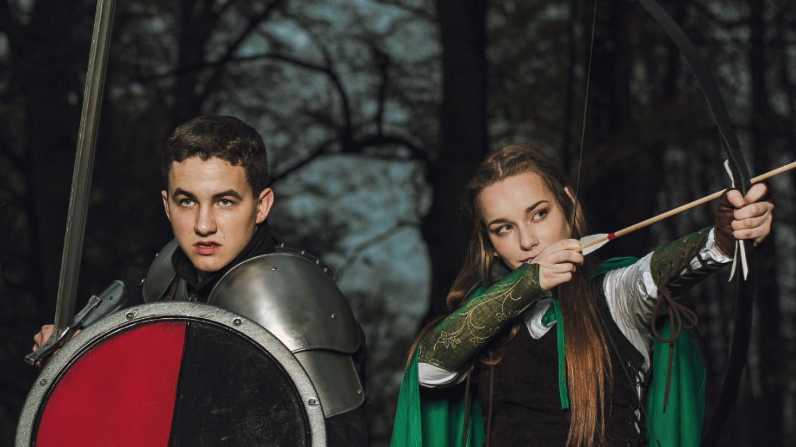 co si vzít na larp elfka a válečník
